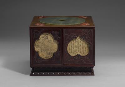 图片[2]-Square curio box with multiple treasures, rosewood, QanIong reign (1736-1795), Qing dynasty-China Archive